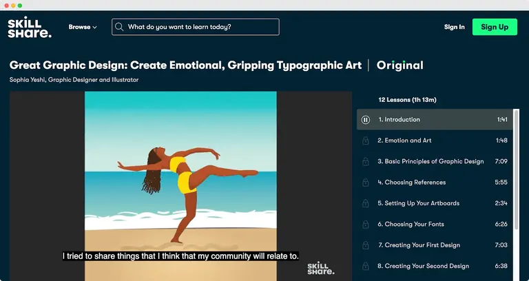 Graphic Design Courses - SkillShare