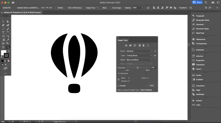 Tracing a logo in Adobe Illustrator vs. using an Adobe Illustrator alternative