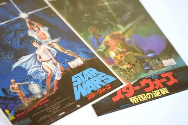 Early Japanese Star Wars poster designs