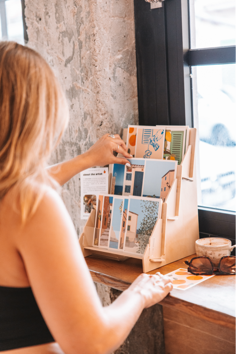 postcards collab