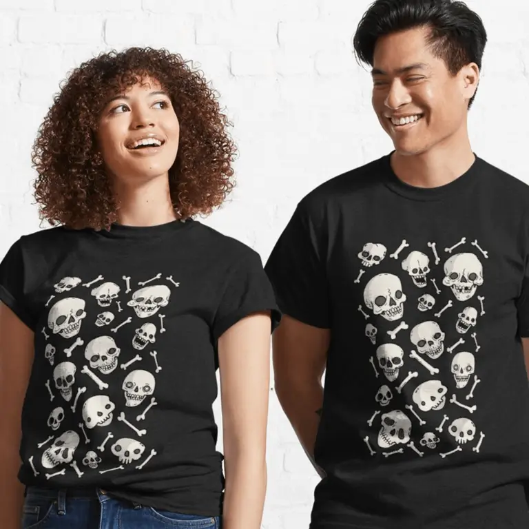 Skulls t-shirt design