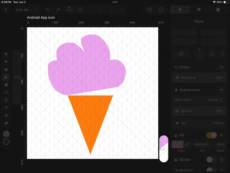 Drawing icon