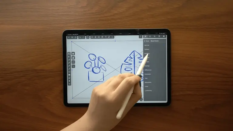 vectornator import new leaf draw on ipad