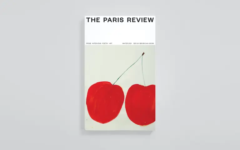 The Paris Review minimalist magazine cover
