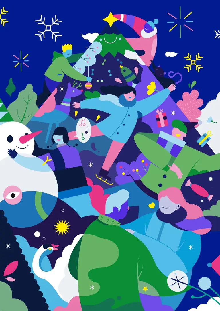 Vector Christmas Illustration
