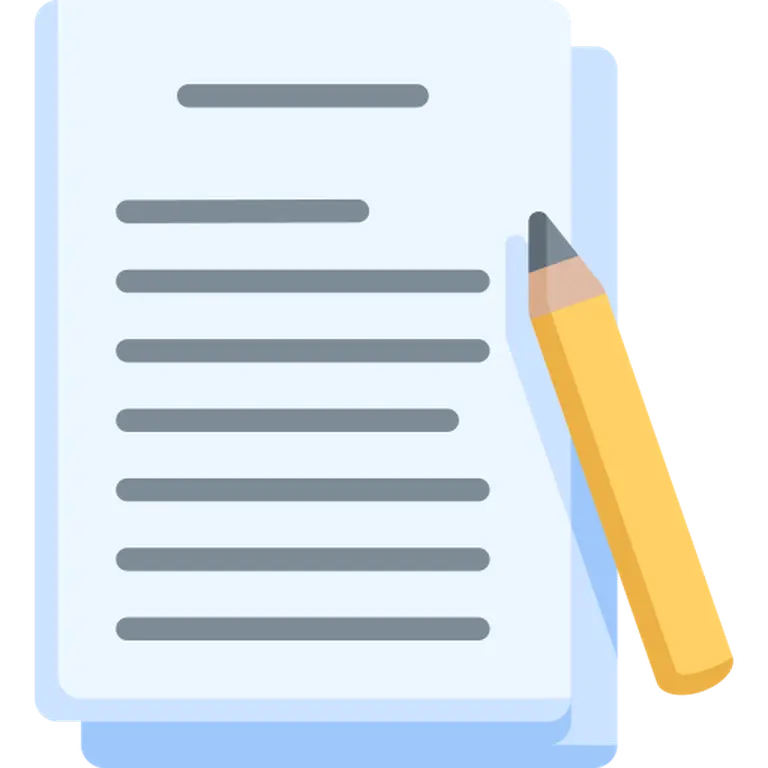 paper and pen icon