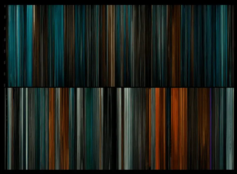 Colored bar codes