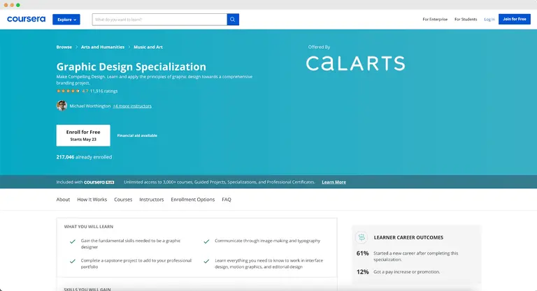 Graphic Design Courses - Coursera