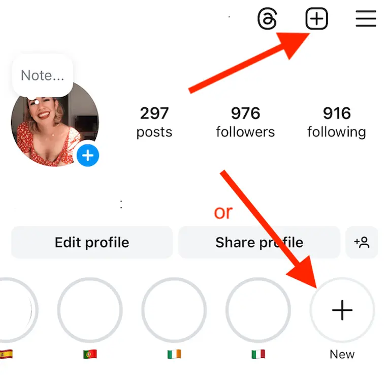 Click add highlight