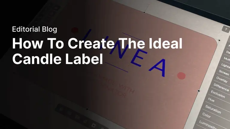 How to create the ideal candle label | Linearity