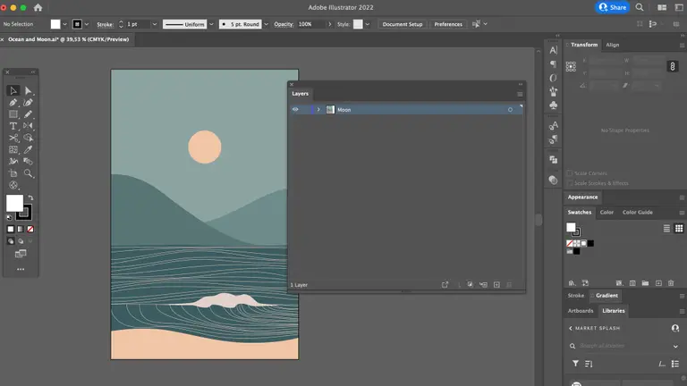 adobe illustrator is a vector drawing program