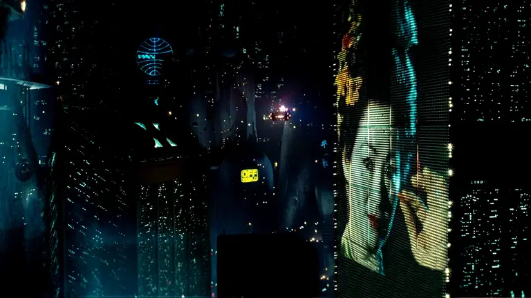Futuristic cityscape