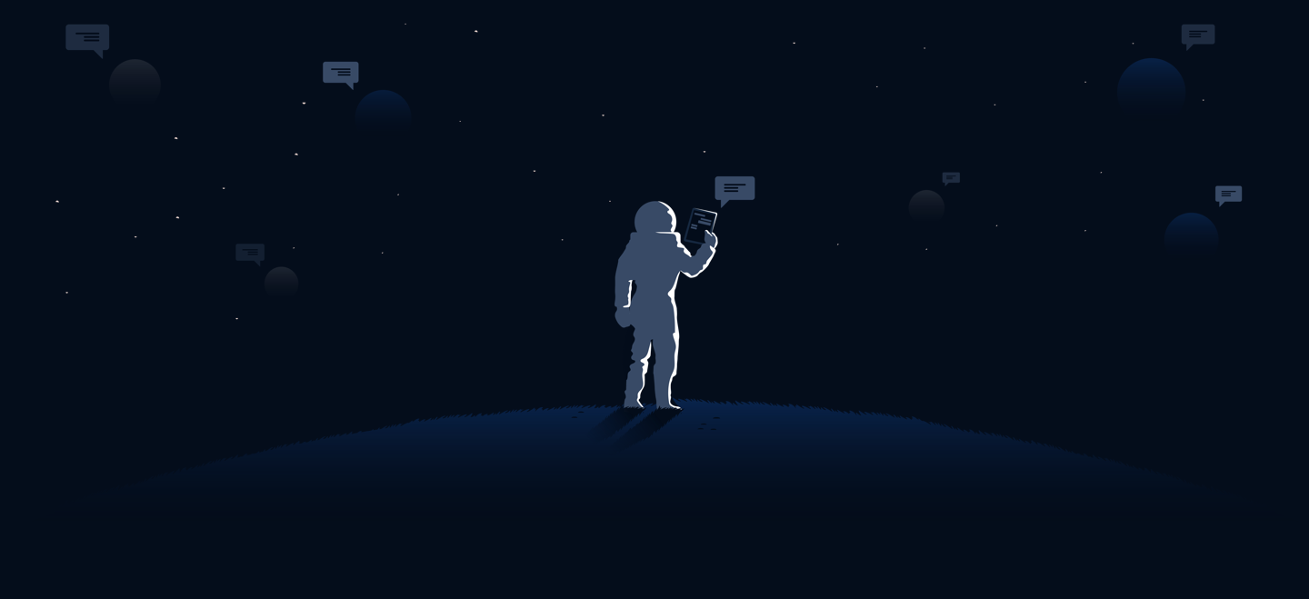 Rocket.Chat illustration.