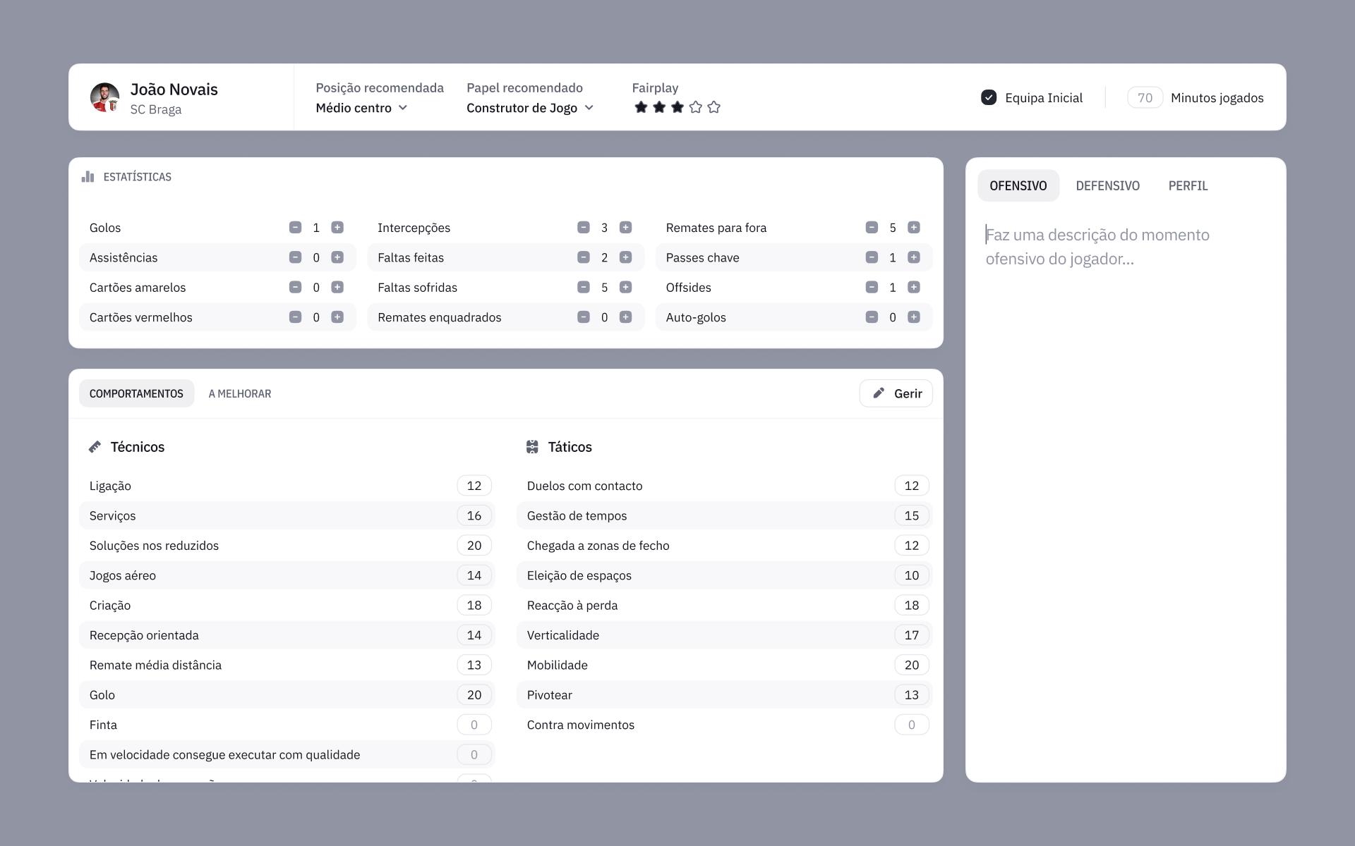 Bion scouts page on desktop.
