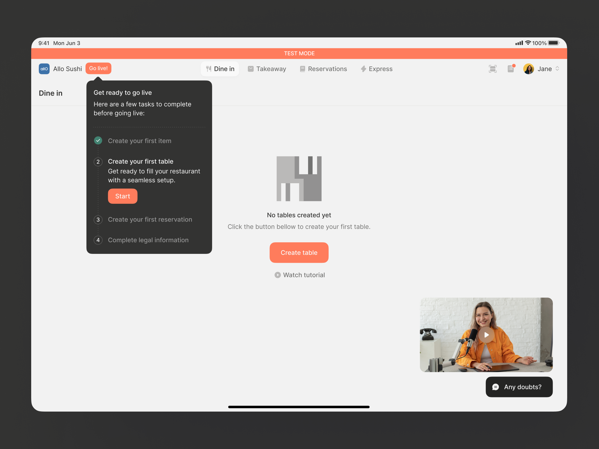 allO onboarding