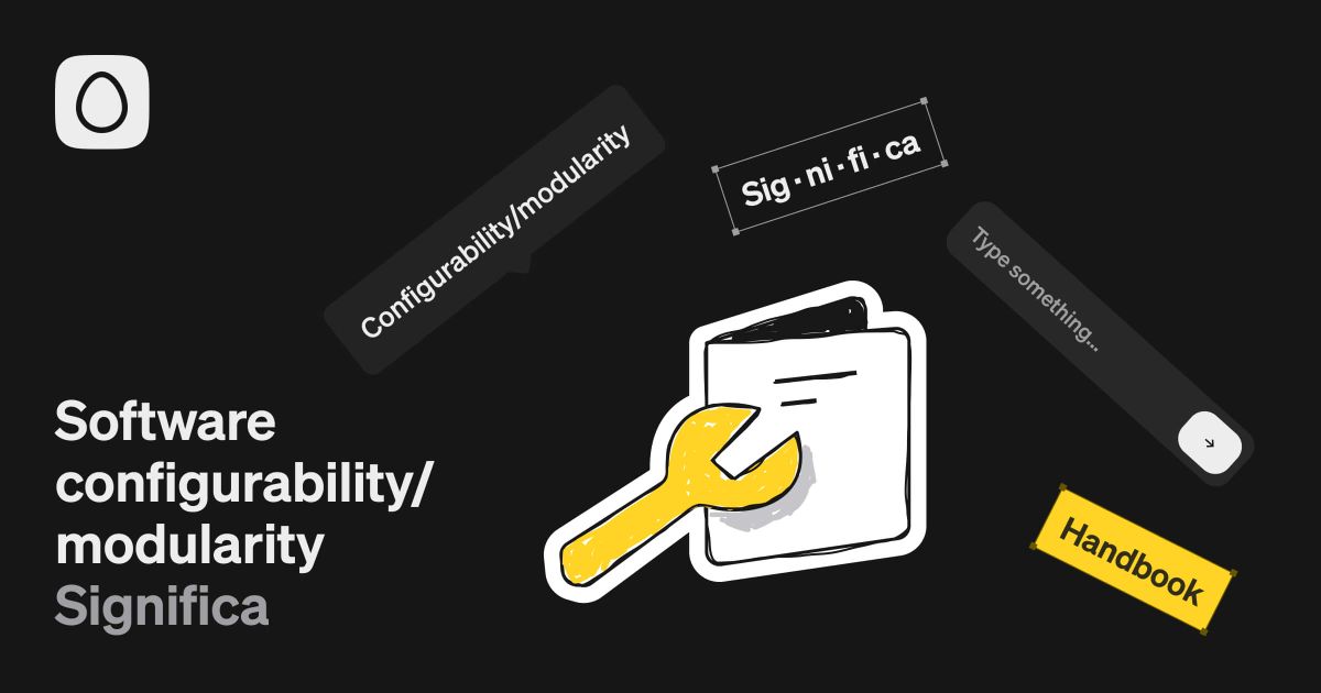 Handbook by Significa — Software modularity