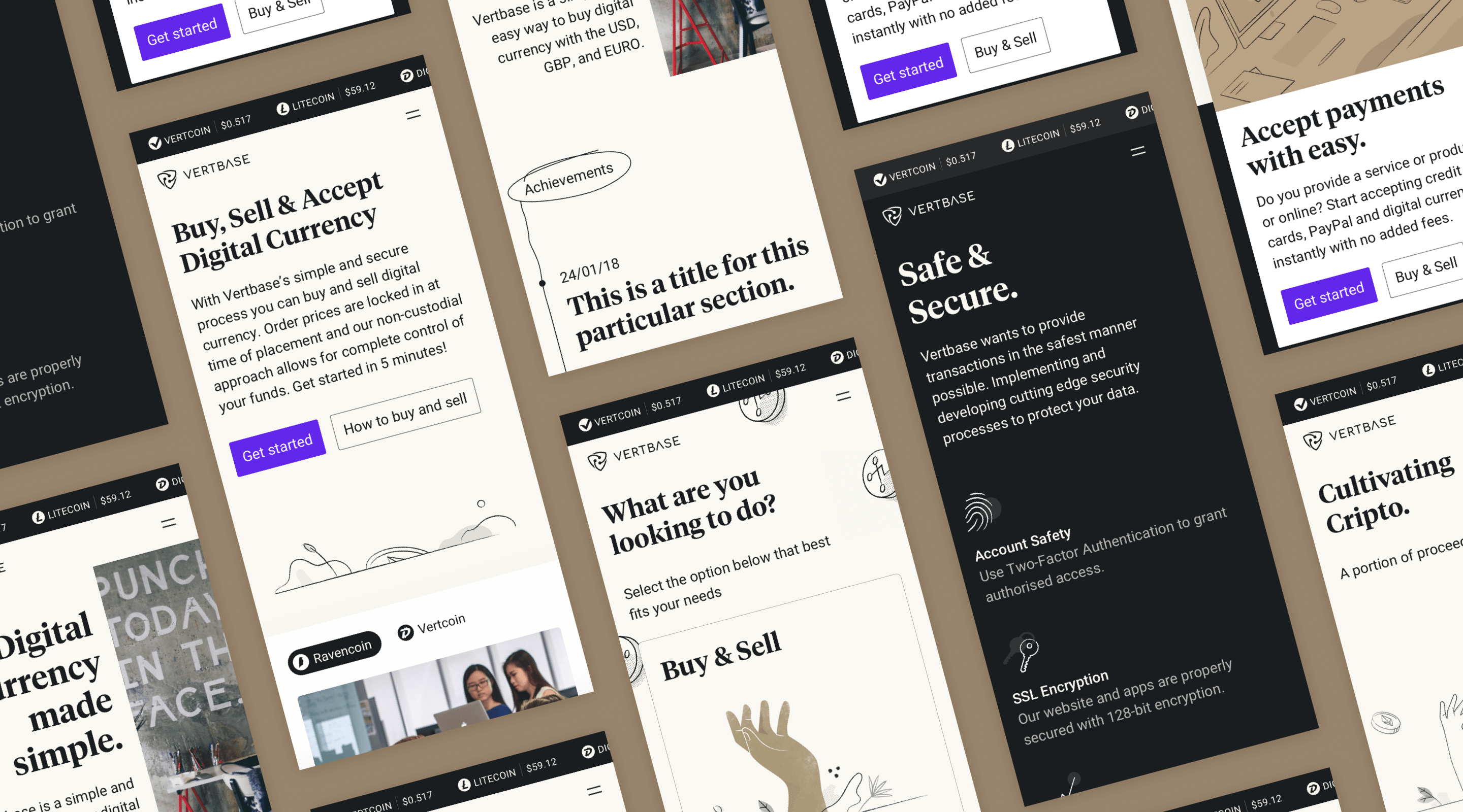 Vertbase on mobile.