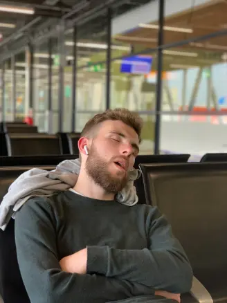 Filipe tacking a nap