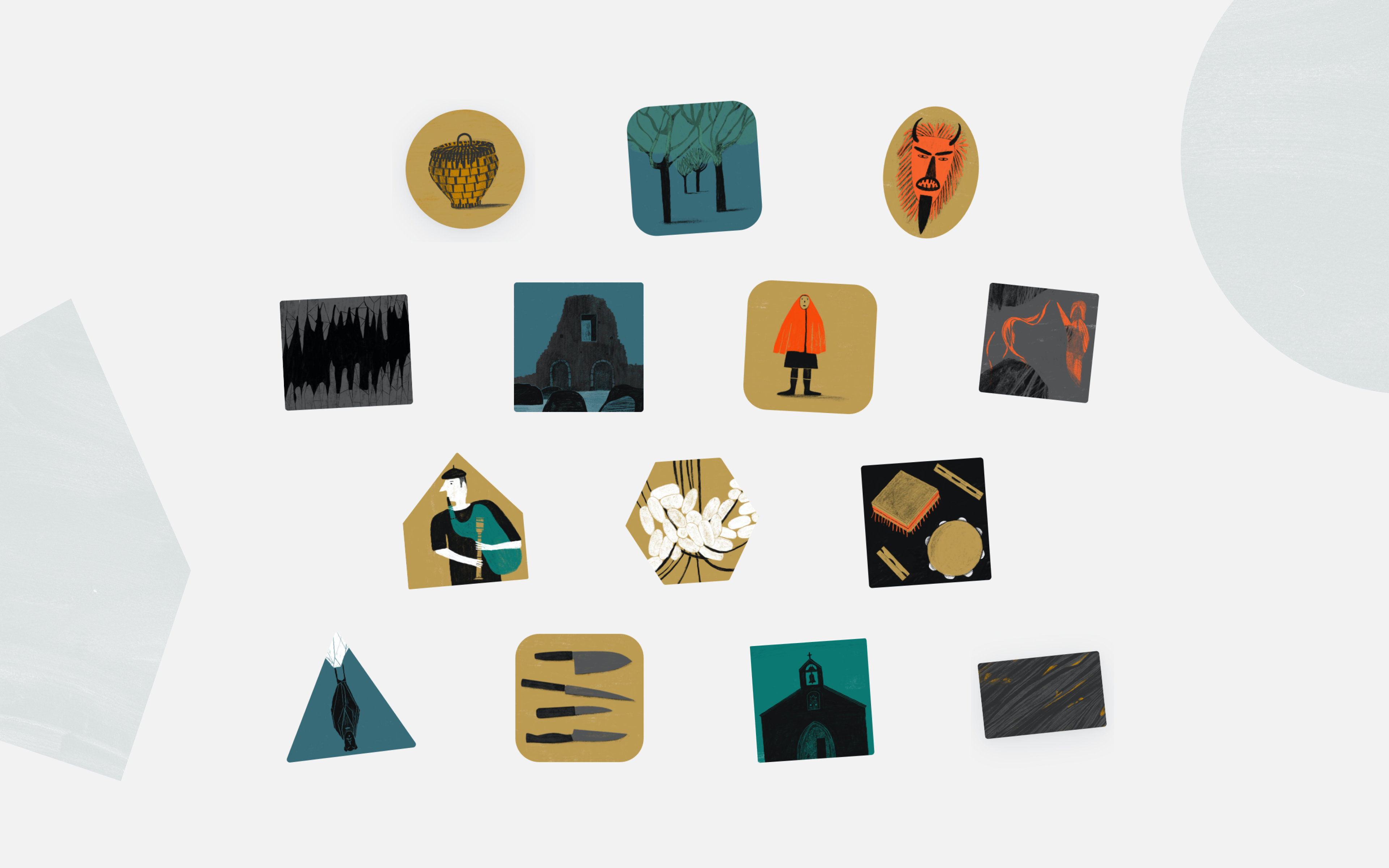 PN2000 stamps illustrations