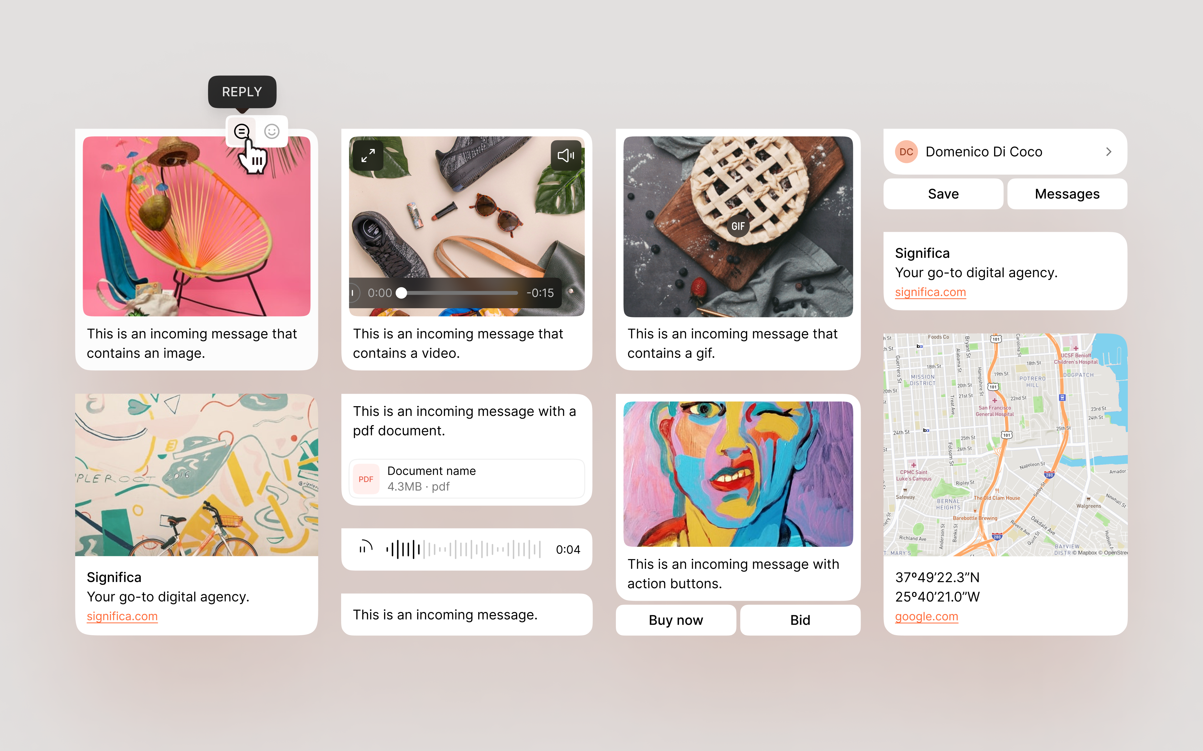 Zoko design system.