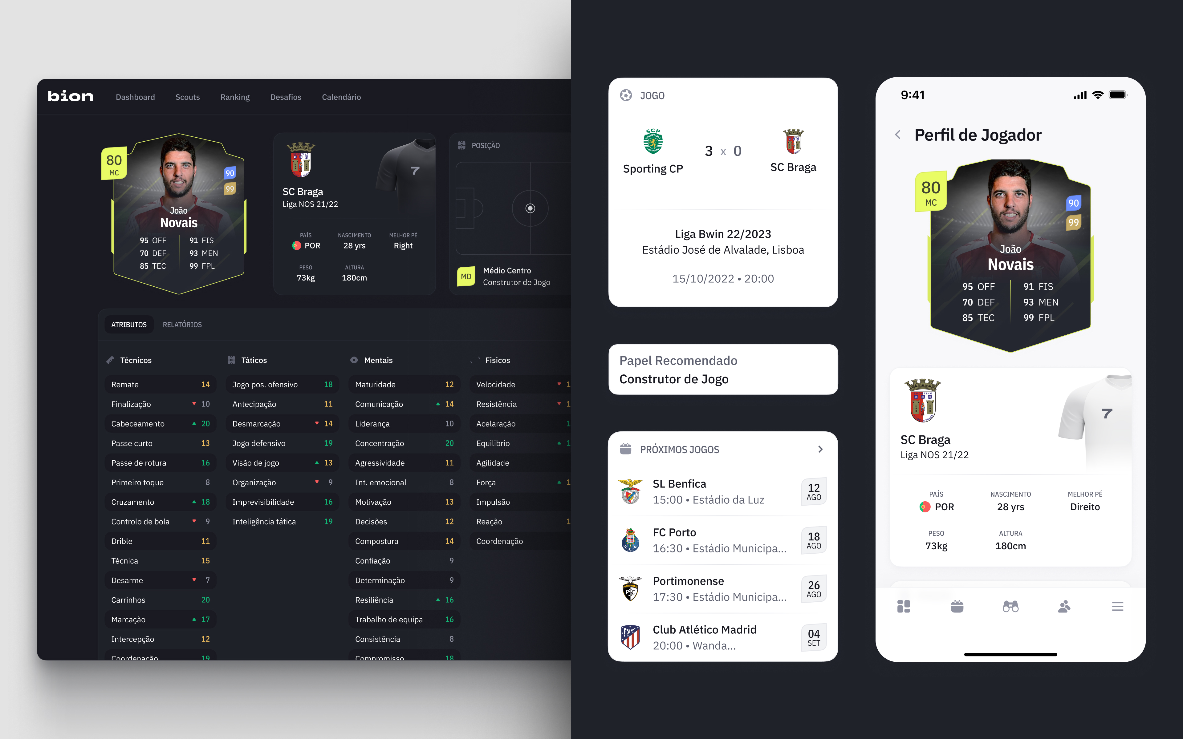 Bion on desktop and mobile.