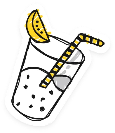 cocktail sticker