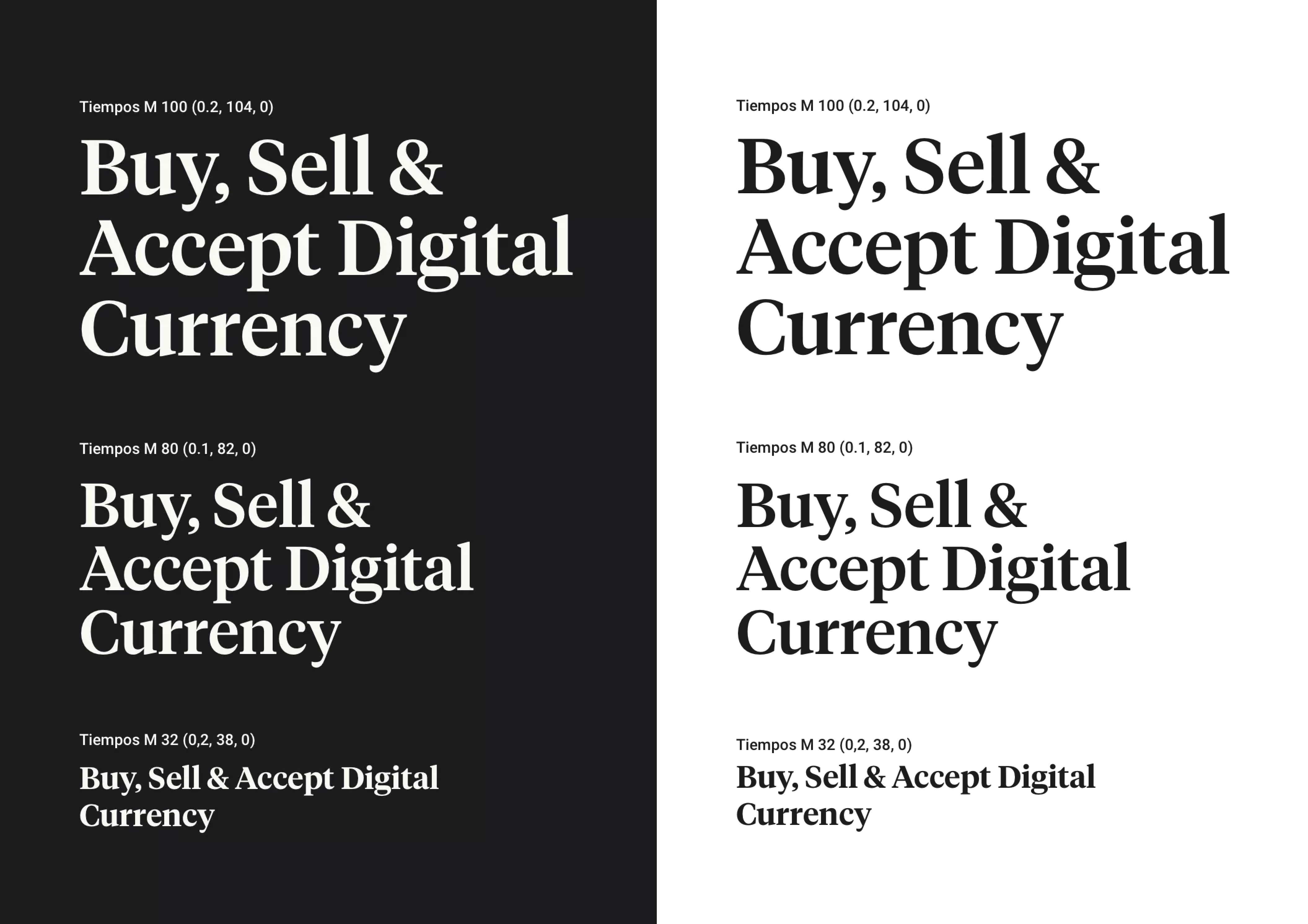Vertbase typography.