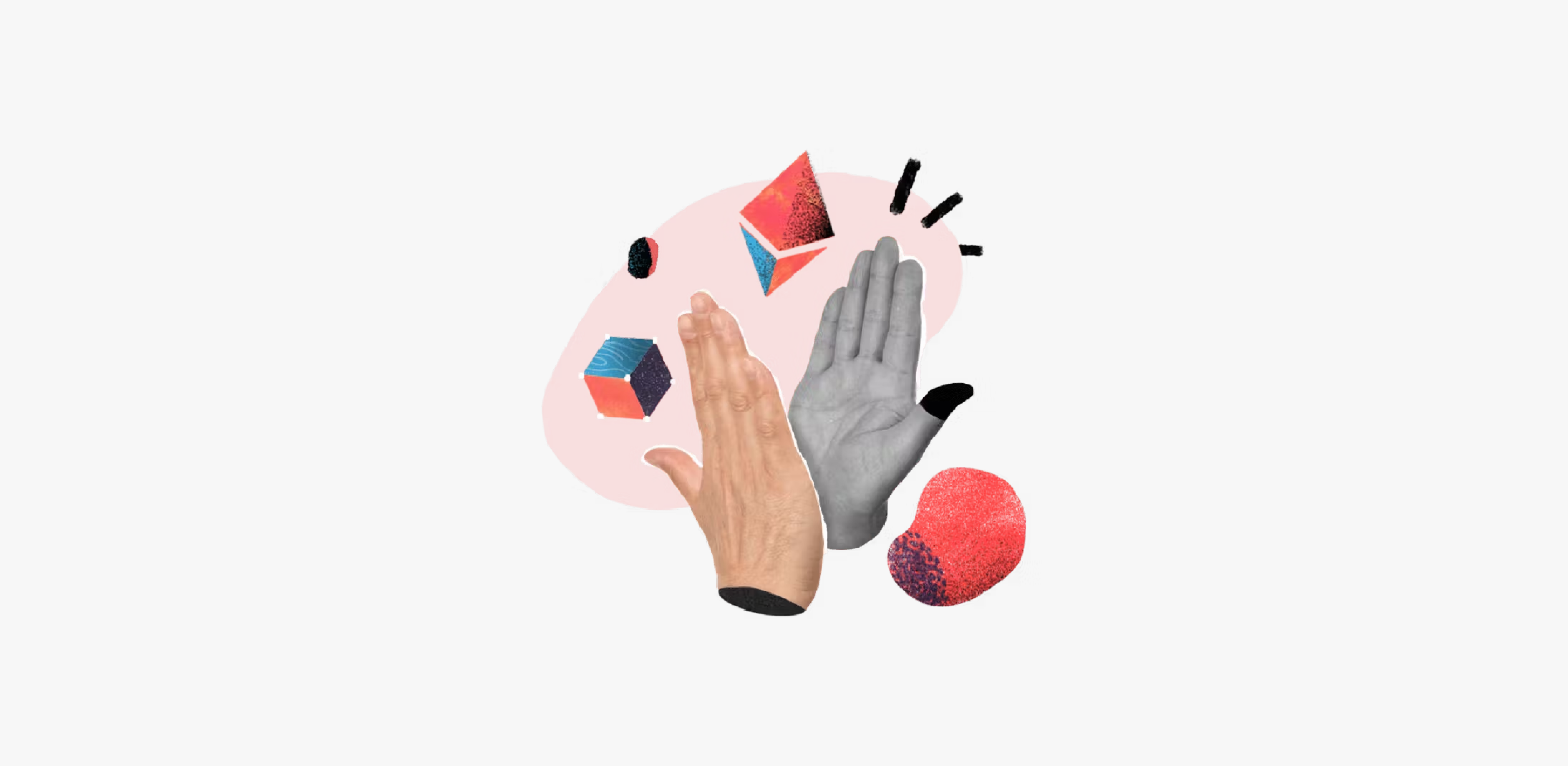 AKASHA hi5 illustration for the website.