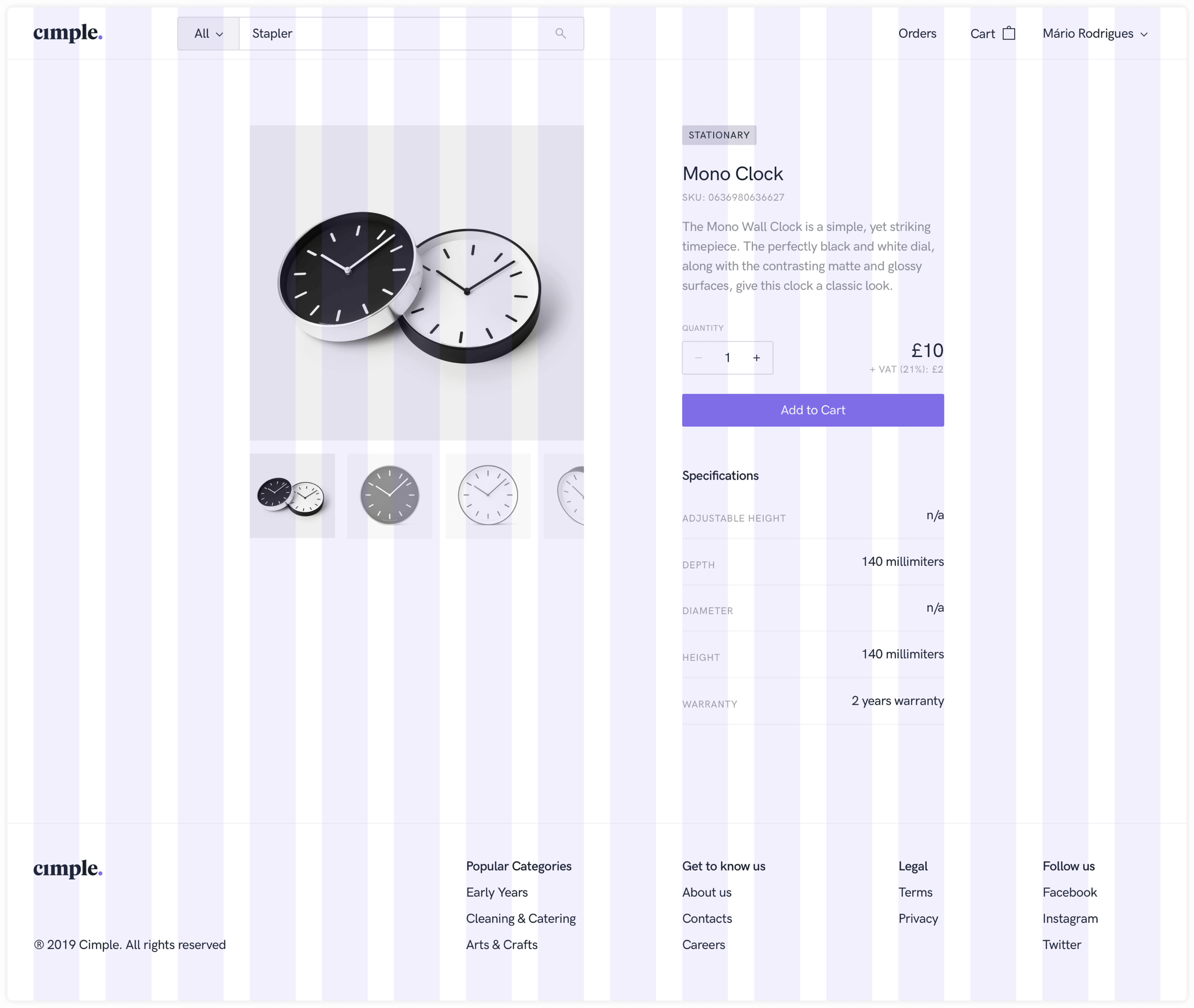 Cimple Grid