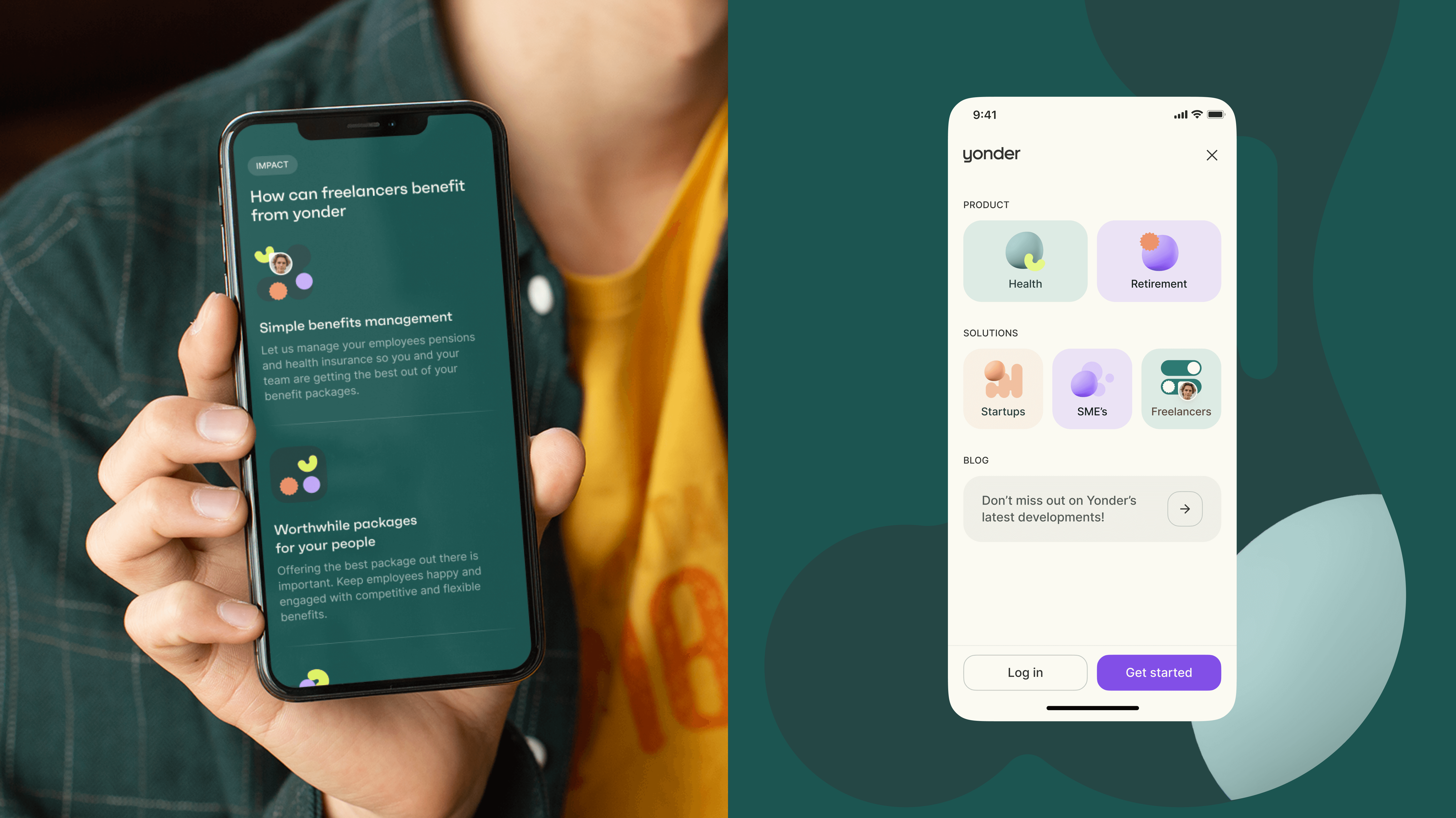 Yonder on mobile