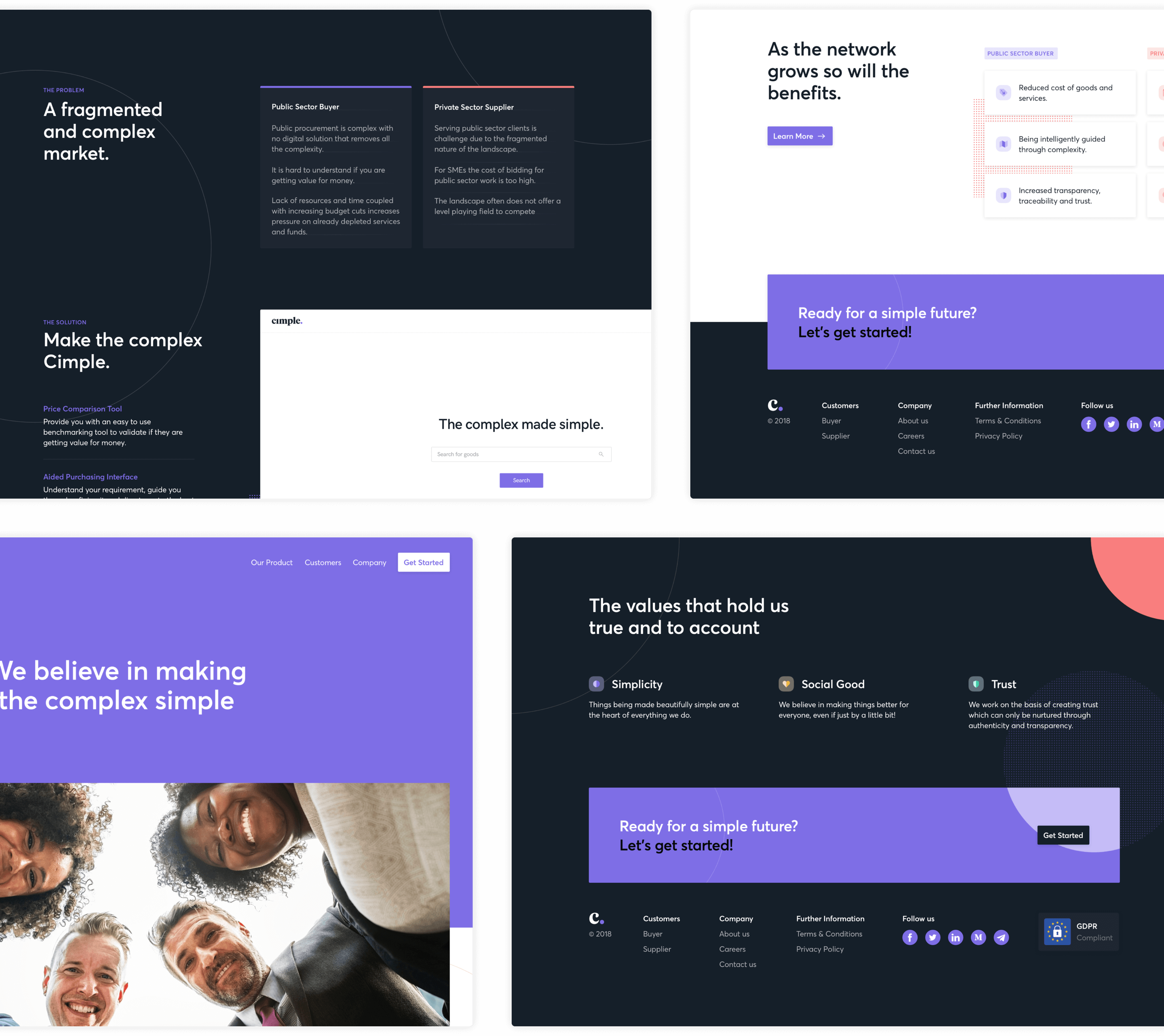 Cimple Website 