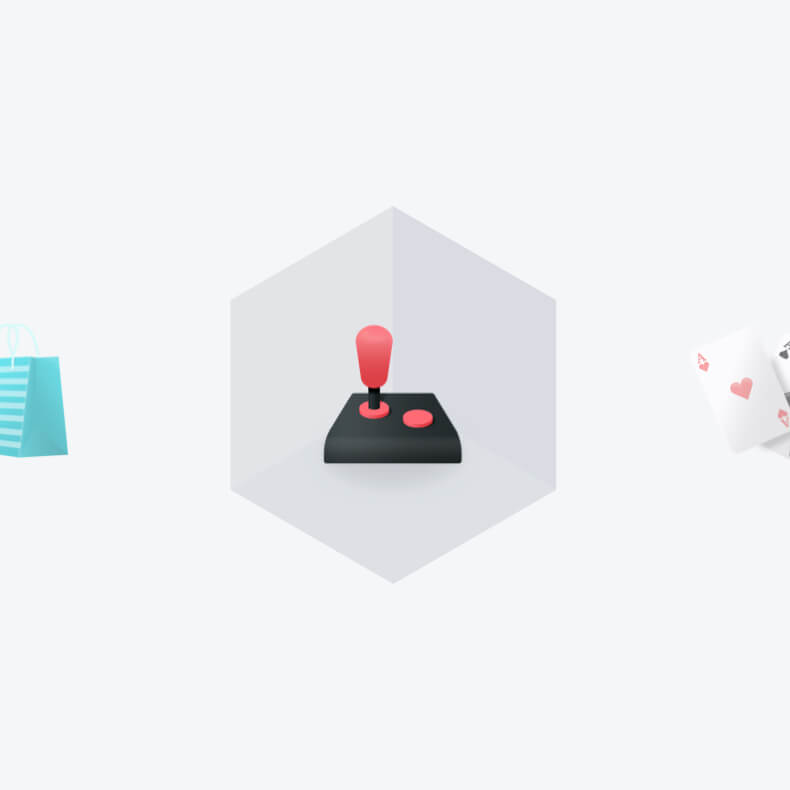 Opennode colourful illustrations.