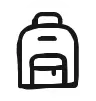 Backpack icon