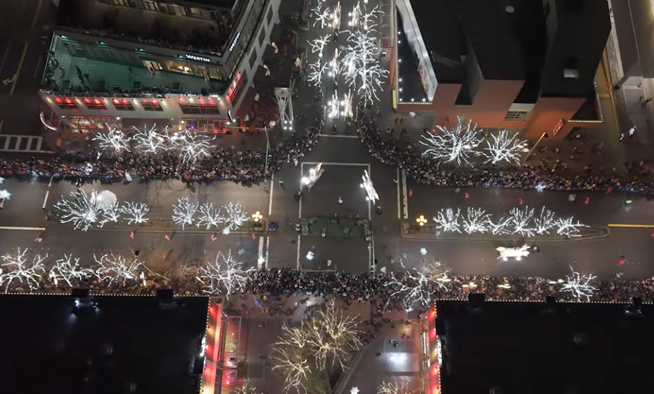 Snowflake Lane Parade Bellevue, Washington
