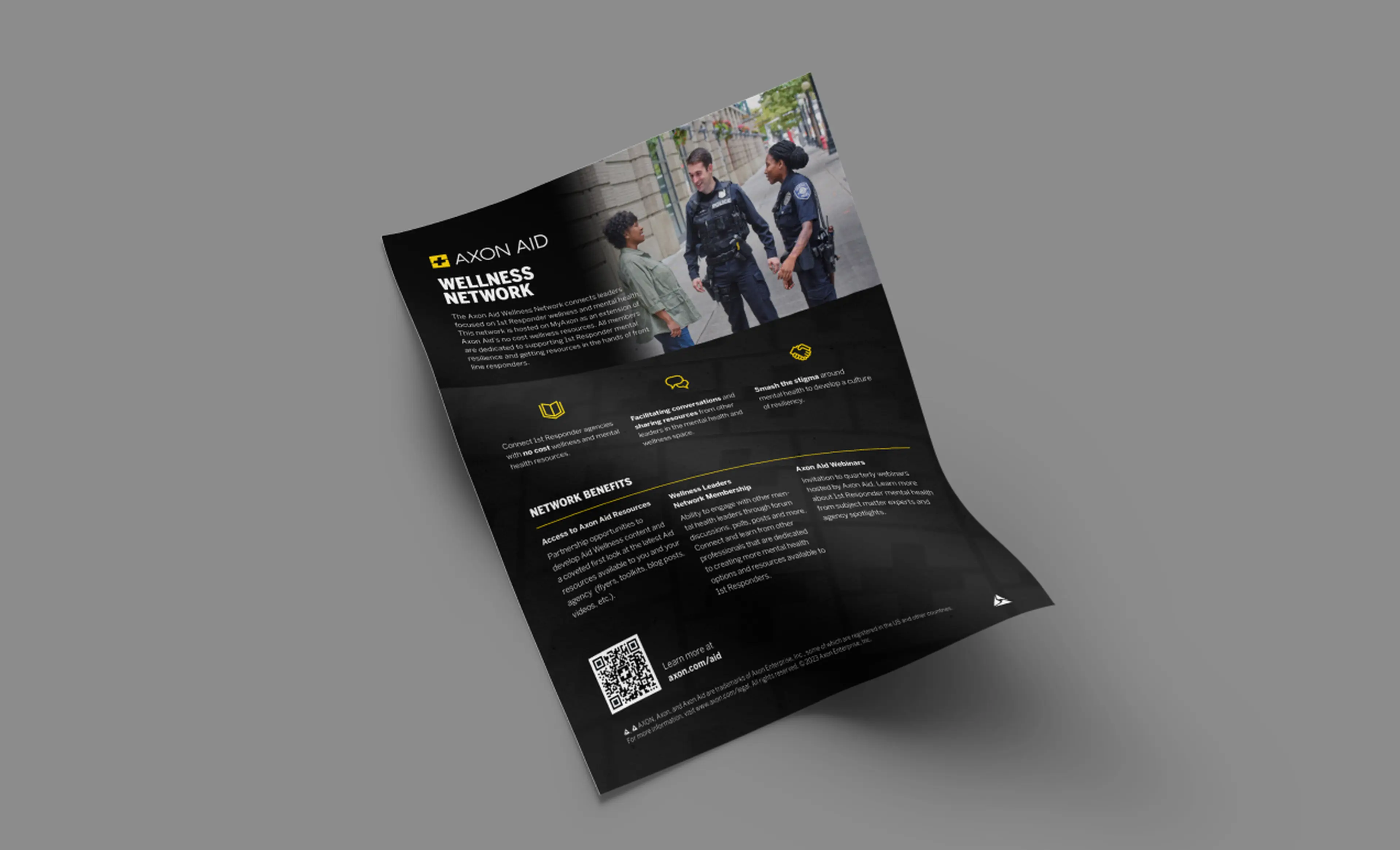 Axon Aid Wellness Network 1-Pager