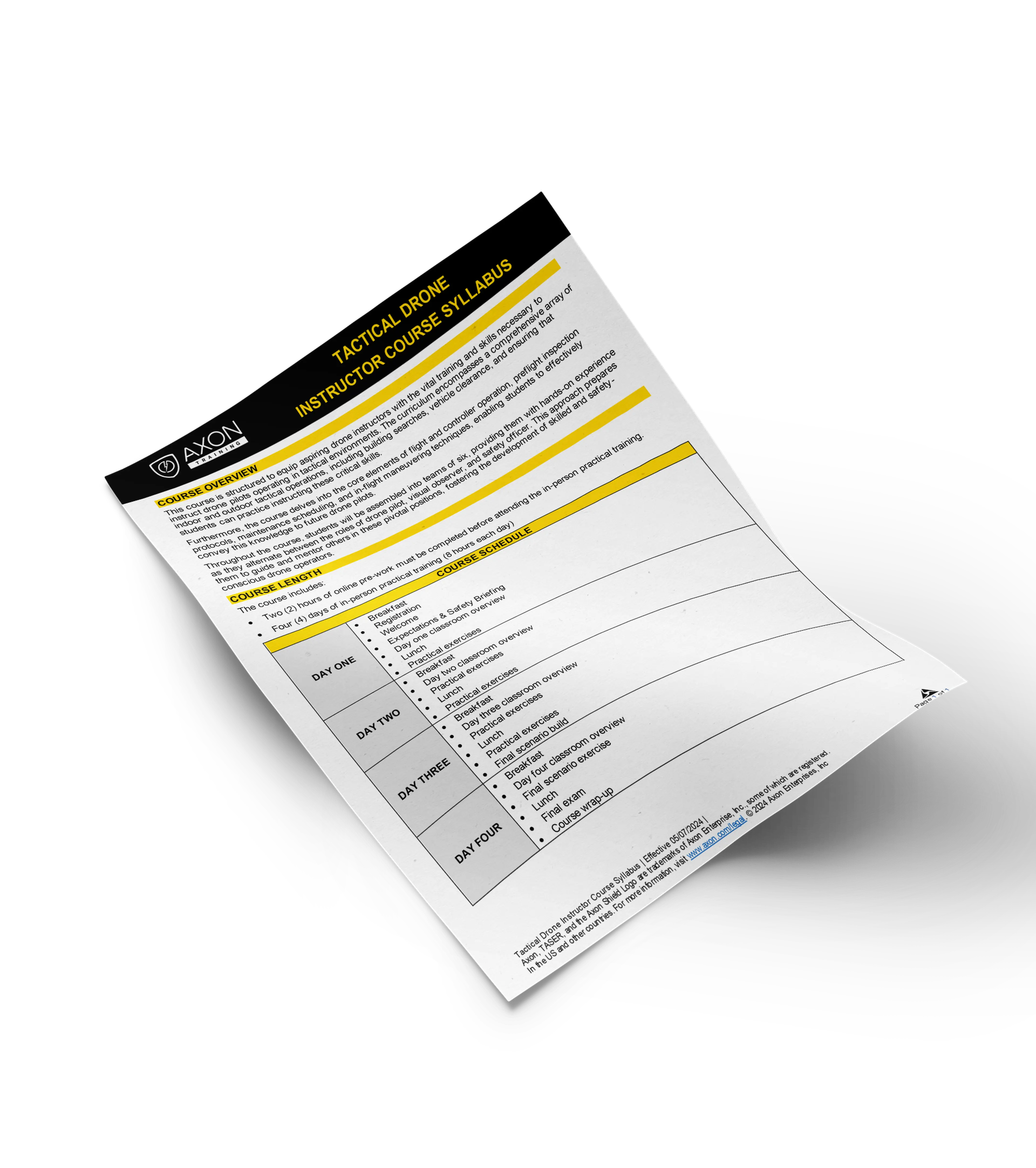 Tactical Drone Instructor School - Axon.com