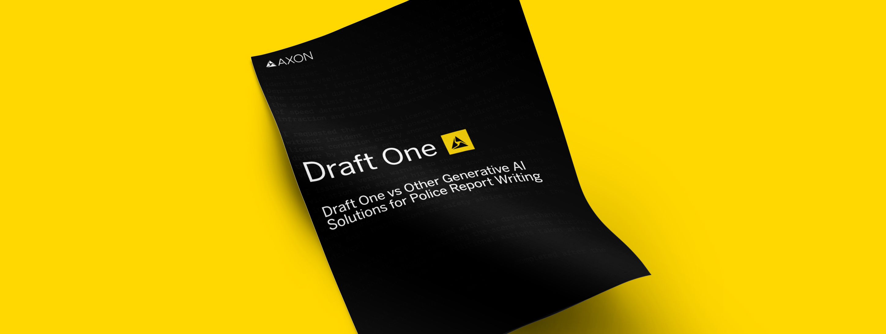 Draft One versus other generative AI solutions