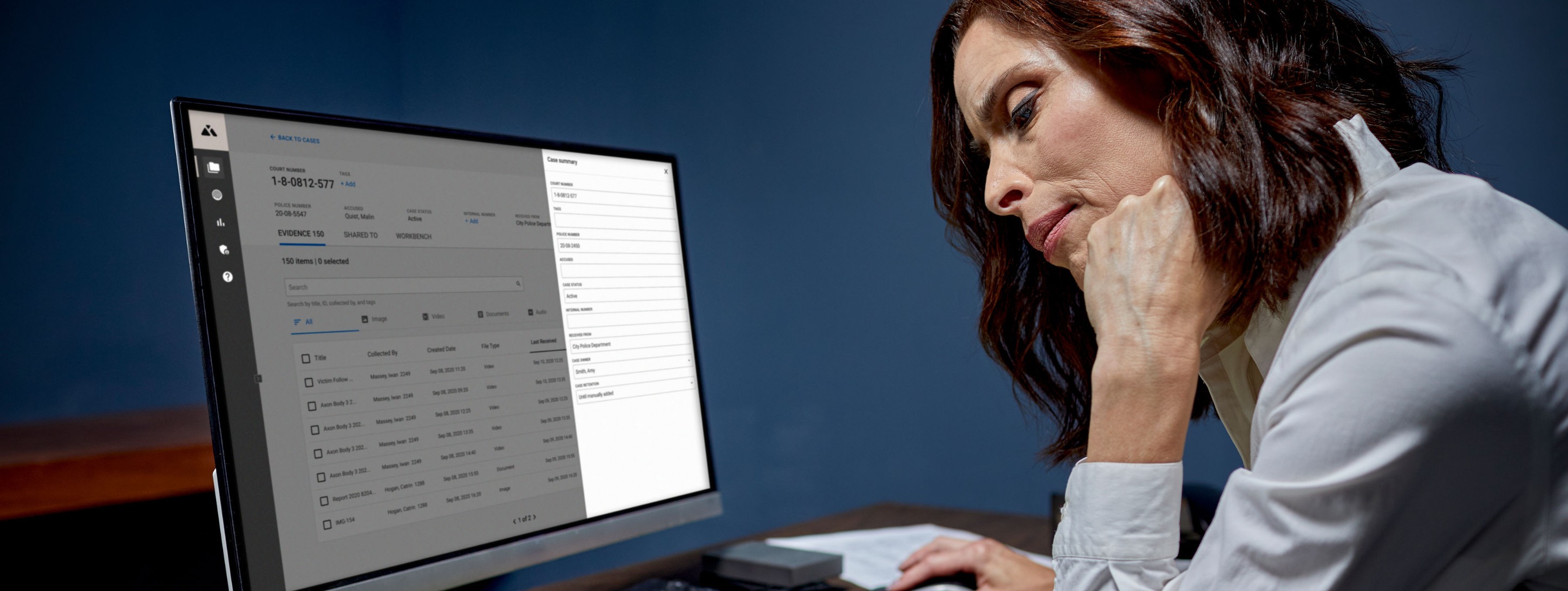 Case sharing between law enforcement and attorneys