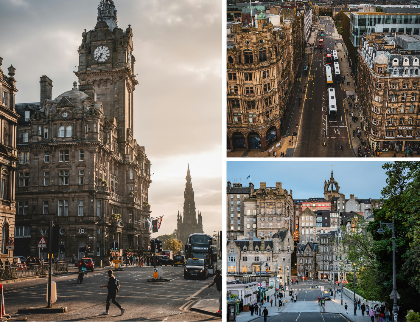 Het prachtige Edinburgh