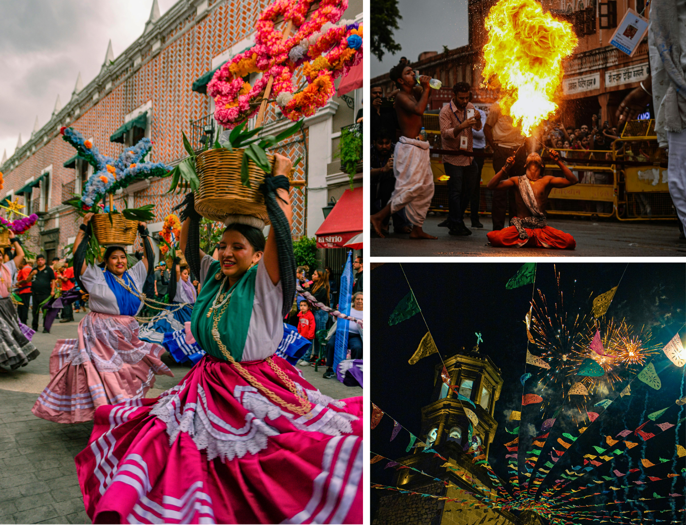 Prachtige feest in Mexico