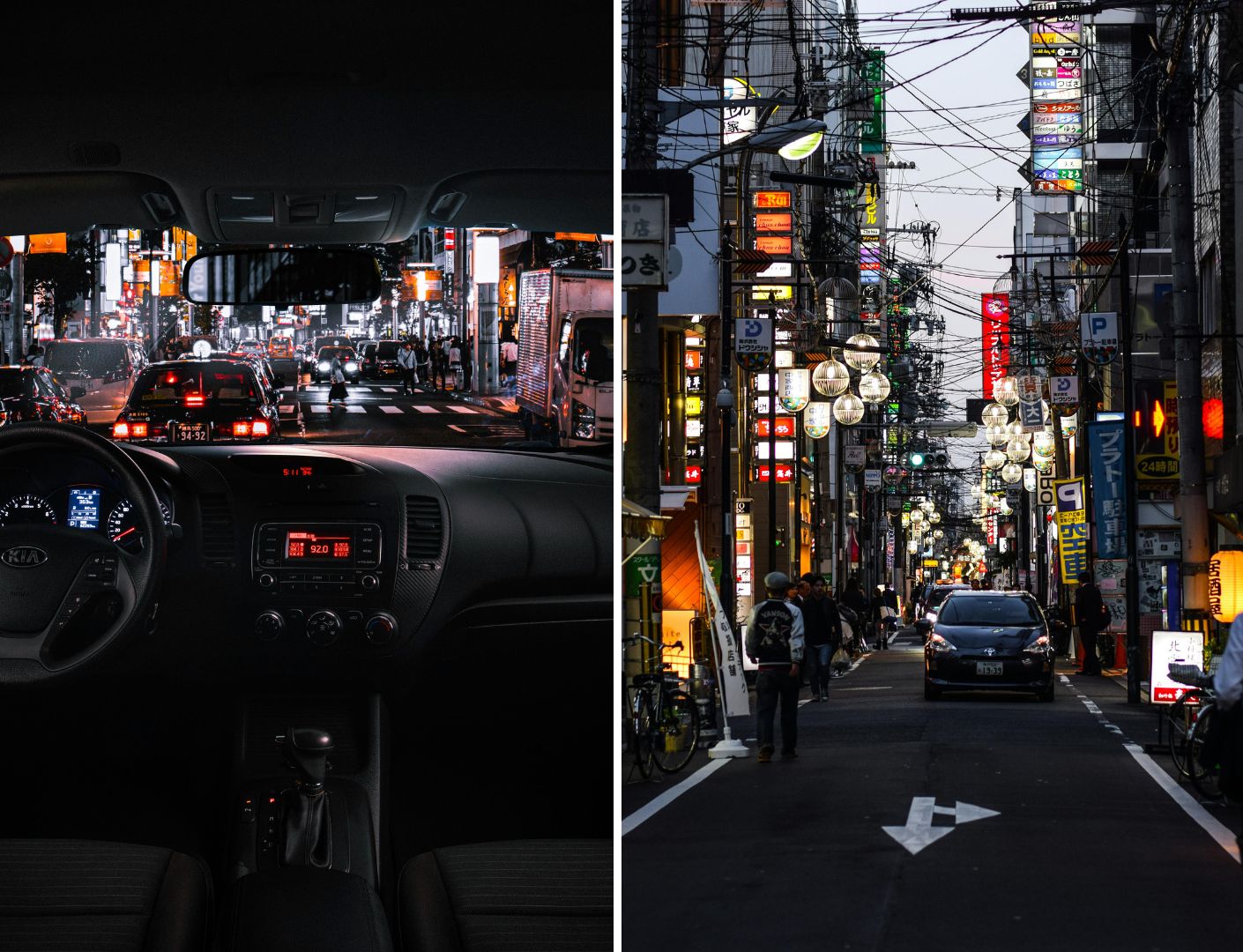 Mooie huurauto Japan