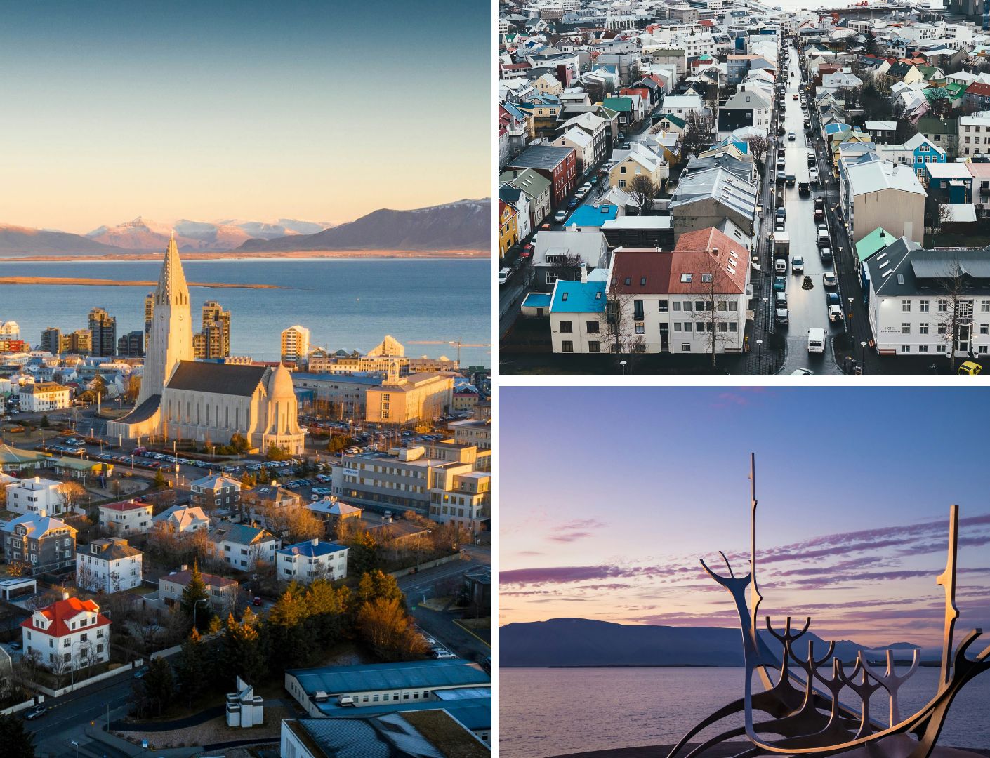 Prachtige stad Reykjavik