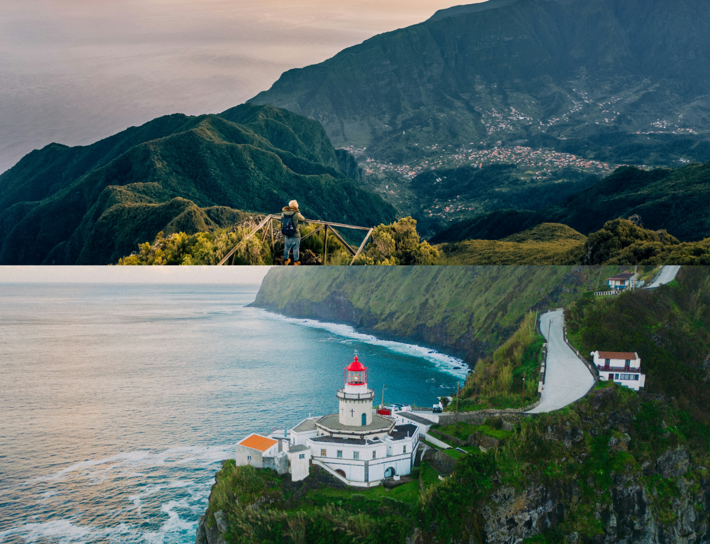 Prachtig landschap van Madeira en Azoren