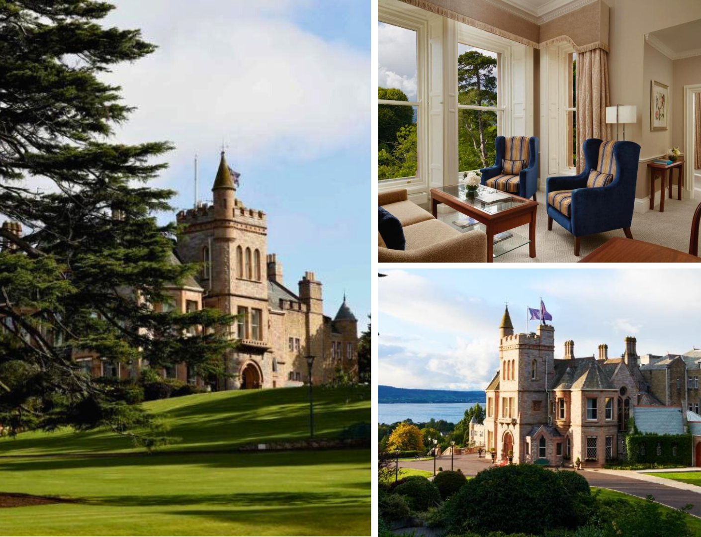 prachtig kasteel in Ierland als slaapplek