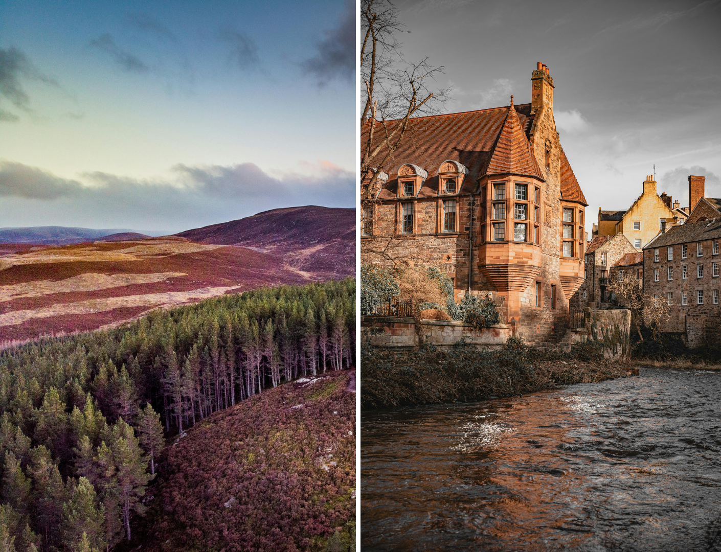 Prachtig kasteel en landschap