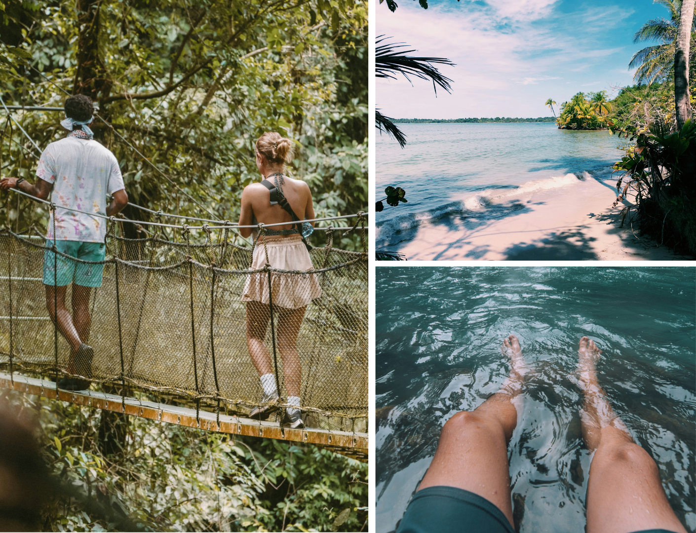 Hiken en strand in Costa Rica