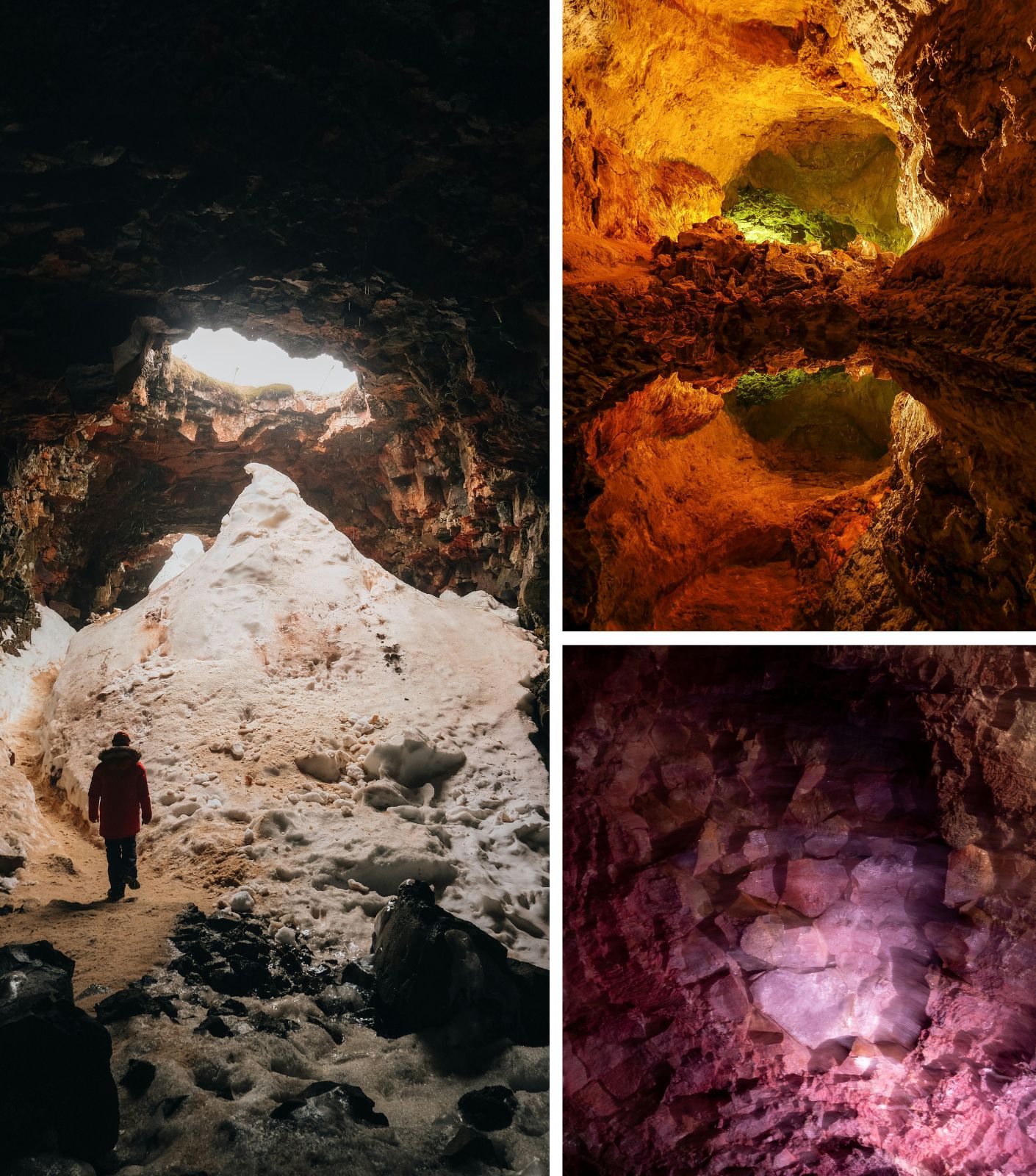 Prachtige lava tunnels