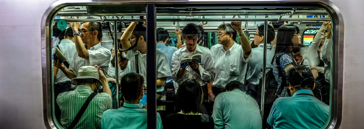 Prachtige trein in japan