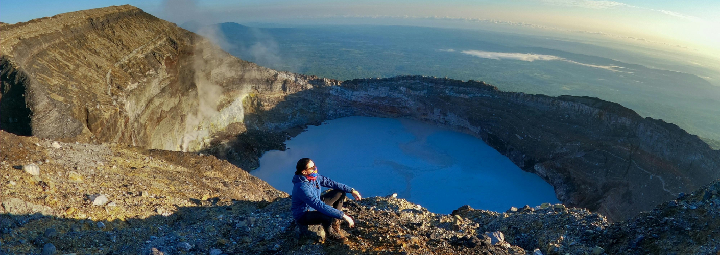 Toeristen in Rincon de la Vieja