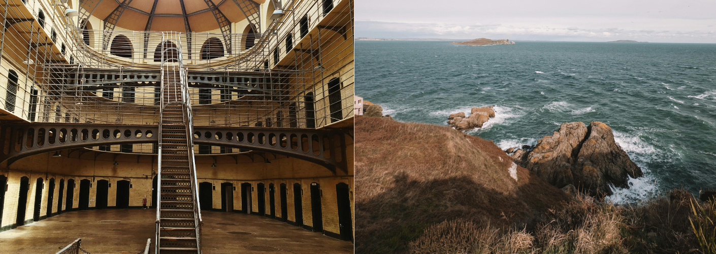 gevangenis van dublin en Howth haven